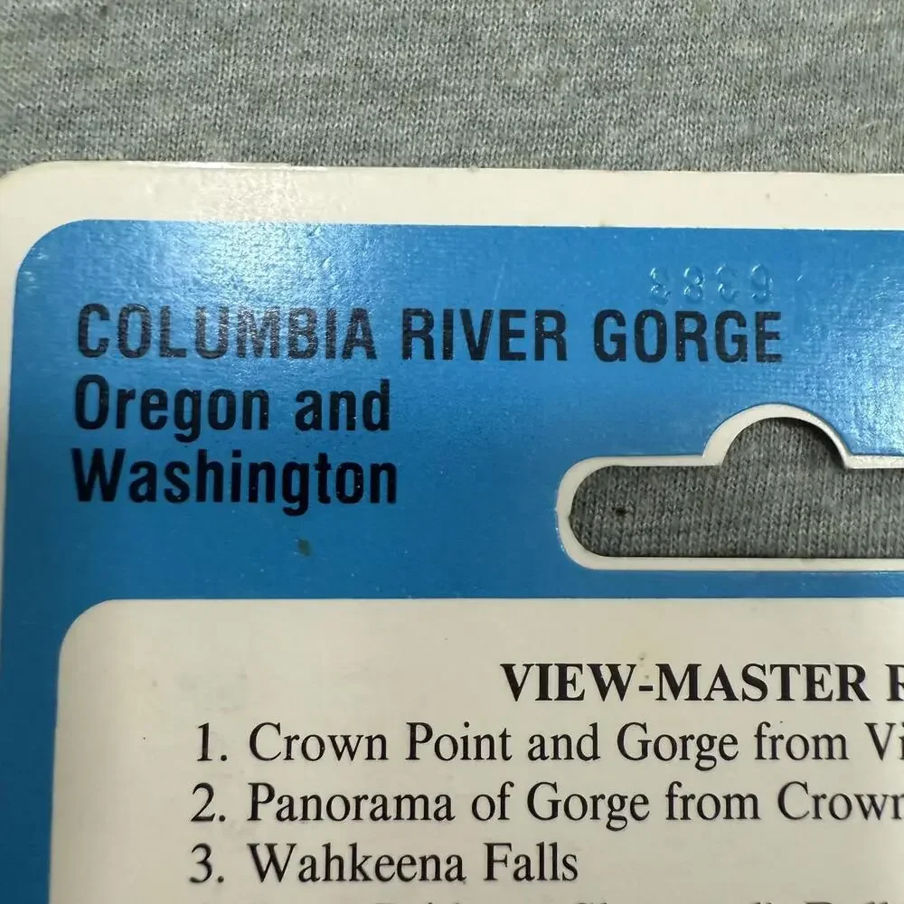 VIEW-MASTER 3-D Tour - Sealed Pack - Columbia River Gorge Oregon Washington VTG - Picture 6 of 6